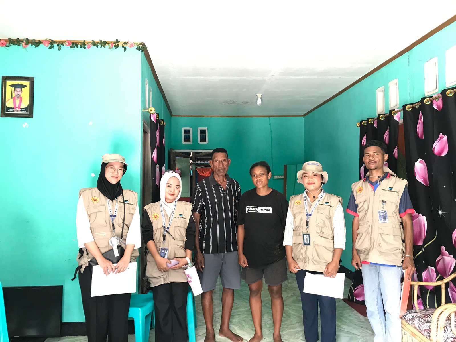 Pendataan di Rumah warga