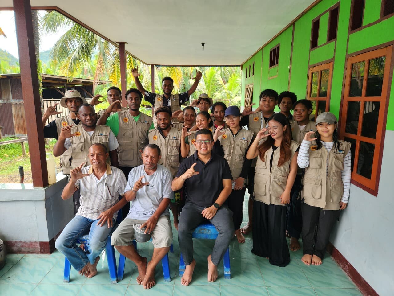 Foto Bersama Bapak DPRK Djorge Diamon Logianto