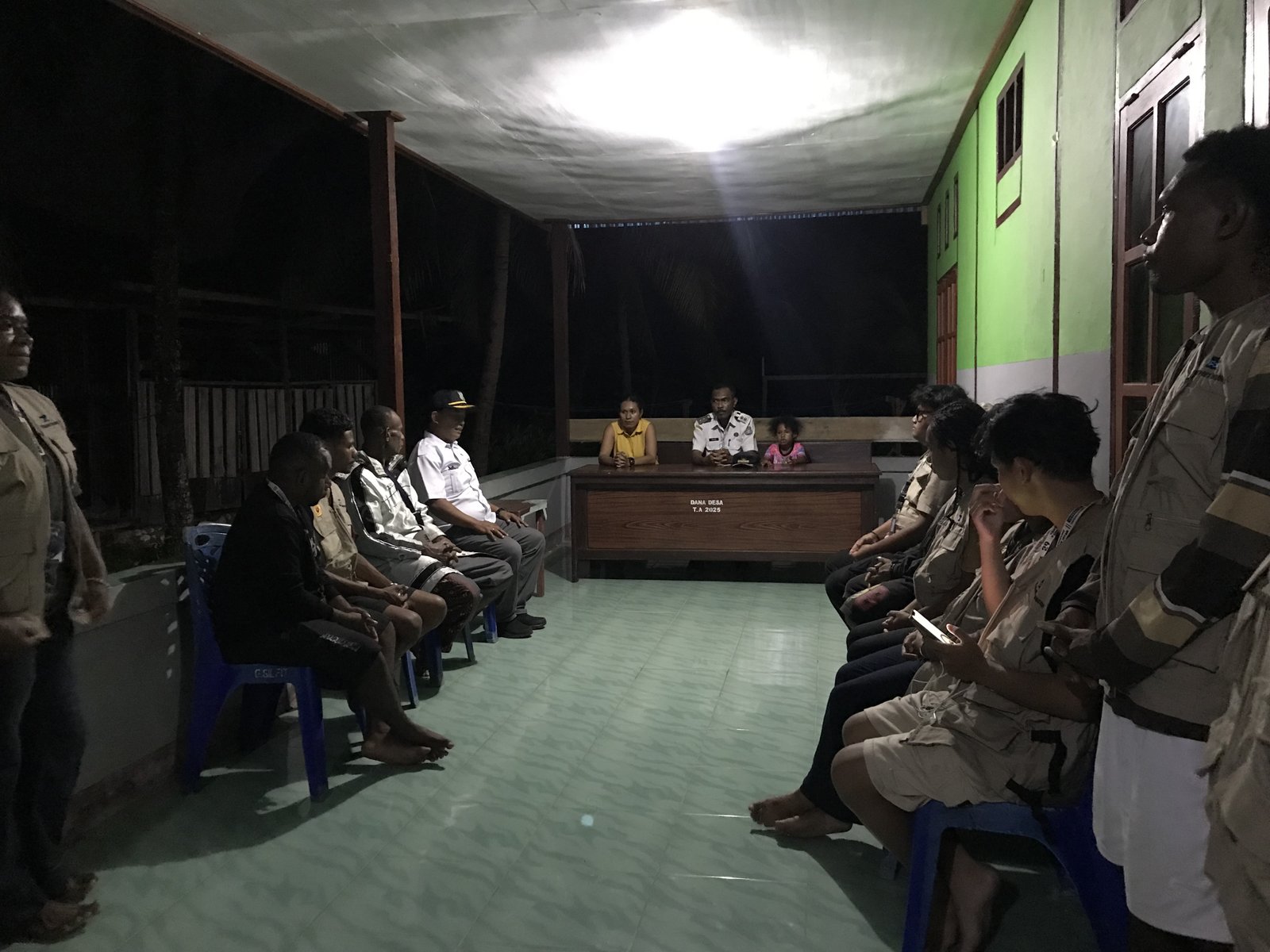 Pertemuan Bersama Bapak Kepala Distrik Yapen Selatan