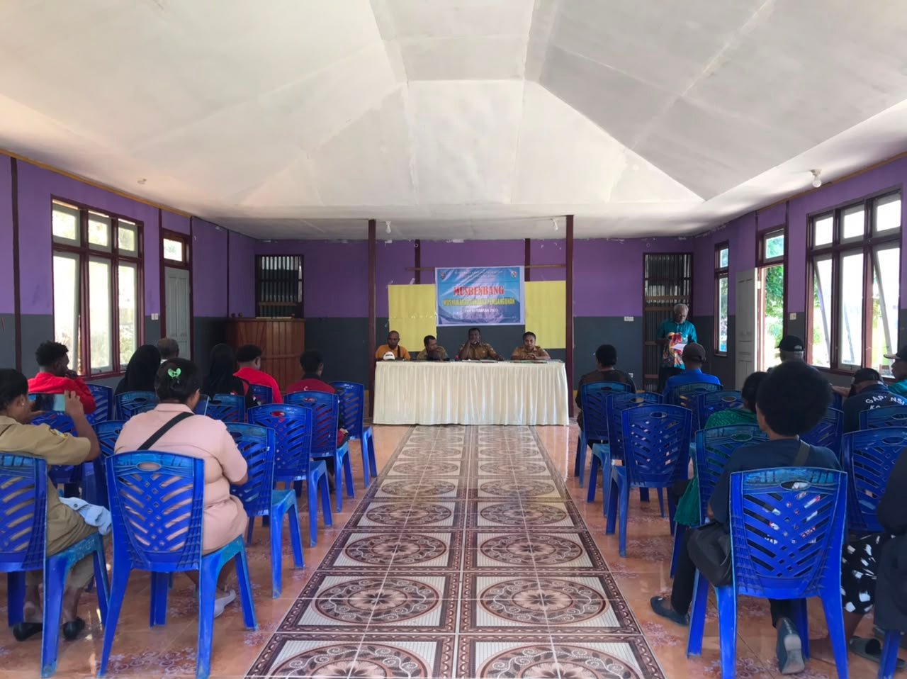 Musyawarah rencana pembangunan kampung pasir hitam